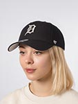 Бейсболка 47 BRAND арт. B-BPCAM17GWS-BK Detroit Tigers MLB (черный)